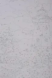 Набір для розпису по номерах "Маяк у променях сонця" 40*50 см, IDEA2-GX47135, ТМ "99IDEAS" - мініатюра 7