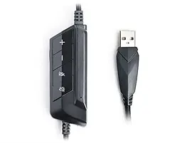 Гарнітура REAL-EL GDX-7800 Чорний/Червоний - мініатюра 6