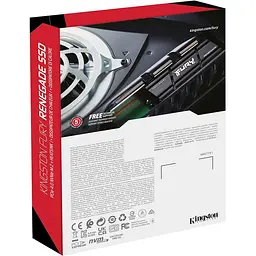 Накопичувач SSD Kingston Fury m.2 NVMe 1TB Renegade + радіатор 960 1024 (SFYRSK/1000G) - мініатюра 4