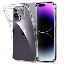 Чохол Silicone Case WS iPhone 14 Pro Прозорий