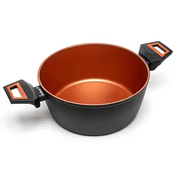 Каструля Hölmer кована з кришкою CR-1342-SBMCL Carrot 4,2 л (CR-1342-SBMCL Carrot) - мініатюра 5
