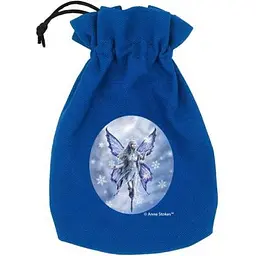 Мішок для кубиків Q‑Workshop Anne Stokes Dice Pouch: Snow Fairy (BAST207)