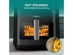 Мультипіч (аерофритюрниця) Hisense HAF2100DCD - мініатюра 6