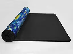 Великий килимок для мишки WorkPlaceShop ART Ван Гог Зіркова ніч 900 x 300 мм - мініатюра 2