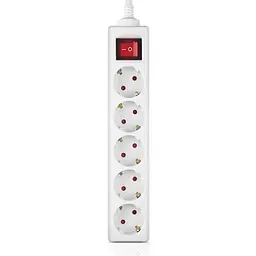 Мережевий фільтр живлення REAL-EL RS-Protect M 5m, white (EL122300029) - мініатюра 2