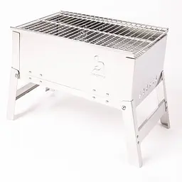 Гриль вугільний Bo-Camp Compact Delux Silver (8108360) - мініатюра 1