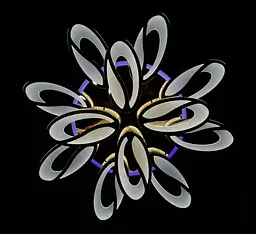 LED люстра світильник з пультом і підсвічуванням Splendid-Ray 30-3981-68 - мініатюра 6