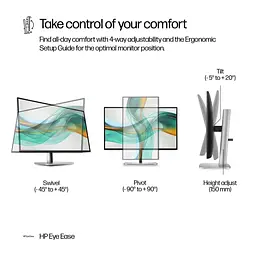 Монітор 27" HP S5 Pro 527pu QHD IPS 100Hz (9E0G5AA) - мініатюра 11