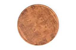 Дошка професійна кругла дуб 41*41*4 см GRILLI (77009810) - мініатюра 2