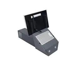 Витяжка декоративна похила Perfelli DNS 5272 D 700 SG LED - мініатюра 3