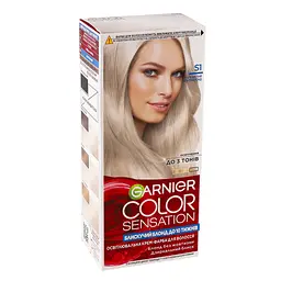 Фарба для волосся Garnier Color Sensation відтінок S1 попелястий ультраблонд 110 мл (C6297003) - мініатюра 4