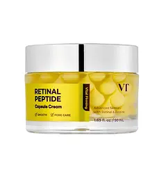 Капсульний крем з ретиналем та пептидами для пружності шкіри 50 мл VT Cosmetics Retinal Peptide Capsule Cream