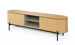 Тумба ТВ 2д Lenart Rotto RT-06 2000x460x570 дуб вінченца/евкаліпт - мініатюра 1