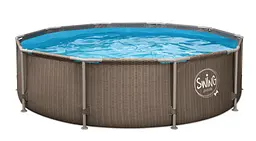 Басейн каркасний 3,66х0,91 м без фільтру, AZURO SWING Wicker design 3EXB0598