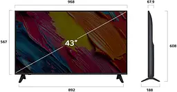 Телевізор LG 43QNED70A6A - мініатюра 3
