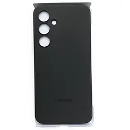 Оригінальний силіконовий чохол Samsung Silicone Case для Samsung Galaxy S24 FE Black (EF-PS721CBEGWW) - мініатюра 3