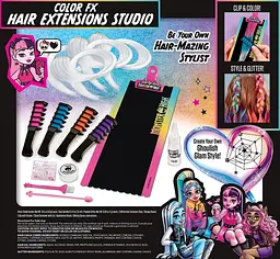 Набір для творчості Monster High Colour FX Студія нарощування волосся Cra-Z-Art det0017634 - мініатюра 9