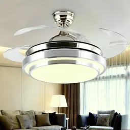 Люстра Brille вентилятор з пультом LED 36W WW+NW+CW CH (BKL-903S/1) - мініатюра 11