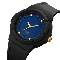 Жіночий наручний годинник 2011BKBU Black-Blue Skmei acs0030406 - мініатюра 2