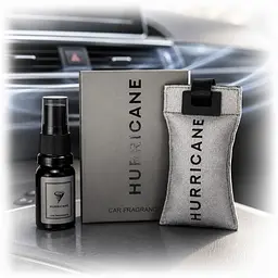 Ароматизатор автомобільний Hurricane Grey Standart Long NEW (В комплекті Спрей) - мініатюра 4