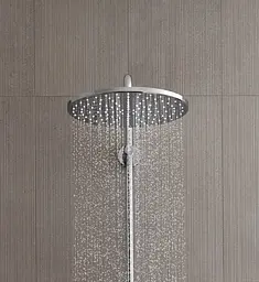 Душова система з термостатом для настінного монтажу Grohe Euphoria System 310 26075001, Хром - мініатюра 8