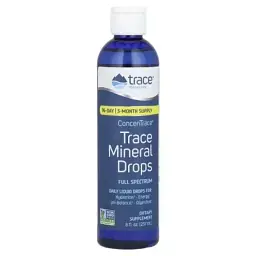 Мінерали Trace Minerals Повний спектр мікроелементів у краплях, ConcenTrace, Full Spectrum, (TMR-00005)
