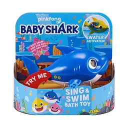 Інтерактивна іграшка для ванни Robo Alive Junior Daddy Shark (25282B) - мініатюра 5