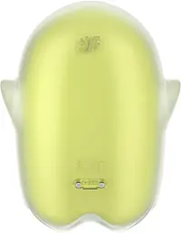 Вакуумний стимулятор Satisfyer Glowing Ghost Yellow - мініатюра 9