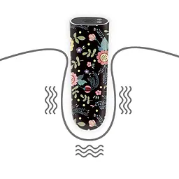 Вібратор для клітора Lovetoy Diana Massager 8.5 см (чорний) - мініатюра 15