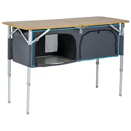 Складний стіл Bo-Camp Newington 120x50 cm Brown (1593631), Світло-коричневий - мініатюра 2