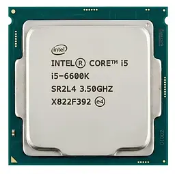Процессор Intel Core i5 6600K (CM8066201920300) (Socket 1151, 4T, 3.9 ГГц, Tray) Б/у