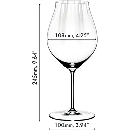Набір келихів для червоного вина Riedel Performance Pinot Noir 830 мл 2 шт. (6884/67) - мініатюра 4