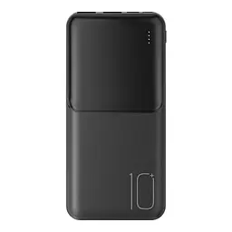 Зовнішній акумулятор XO PR251 Lighted Mobile Power Bank 10000 mAh чорний - мініатюра 2