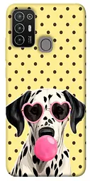 TPU чохол Demsky Pinky dolmatin для ZTE Blade A52