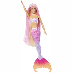 Лялька-русалка Barbie Dreamtopia Кольорова магія (HRP97) - мініатюра 6