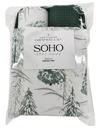 Набір рушників Soho 40x60см Christmas 2 шт pbe0050682 - мініатюра 5