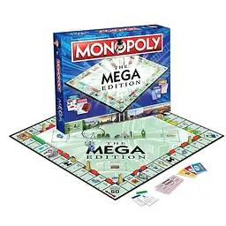 Настільна гра Winning Moves Monopoly The Mega Edition - мініатюра 2