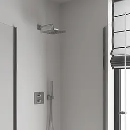 Лійка для верхнього душу з тримачем Grohe Tempesta 250 Cube 26687000, Хром - мініатюра 9
