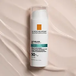 Сонцезахисний коригуючий гель-крем La Roche-Posay Anthelios Oil Correct для щоденного догляду за проблемною шкірою обличчя схильною до жирності та недосконалостей SPF 50+ 50 мл (MB458100) - мініатюра 5