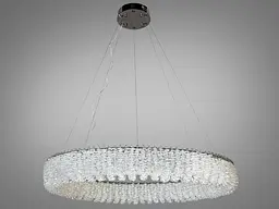 Підвісна люстра Diasha 505 з LED освітленням хром 48Вт - мініатюра 4