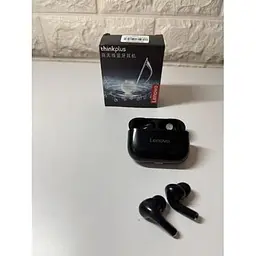 Бездротові навушники Lenovo LP33 чорні - мініатюра 2