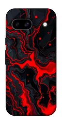 TPU чохол Demsky Black red marble для Google Pixel 8a