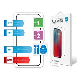 Скло захисне ACCLAB Full Glue ESD Apple iPhone 14 Pro Max (1283126542060) - мініатюра 6