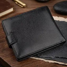Чоловічий універсальний гаманець ST Leather 18836 чорний - мініатюра 3