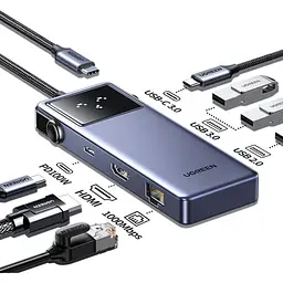 USB-хаб Ugreen Uno 7in1 CM888 (45155) [146256] - мініатюра 2