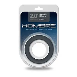 Силіконове ерекційне кільце Topco Sales Hombre Snug-Fit Silicone C-Band - мініатюра 3