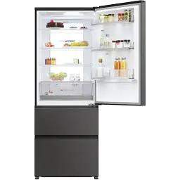 Холодильник Haier Haier багатодверний 190.5x70х64.8 холод. відд. 354 л мороз. відд. 174 л 3дв. А+ NF інв. дисплей зона нульова чорний - мініатюра 8