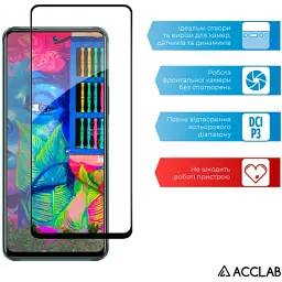 Скло захисне ACCLAB Full Glue Infinix Hot 11s Black (1283126529542) - миниатюра 5