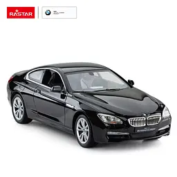 Машинка BMW 6 Series чорний RASTAR модель 1:14 Автомобіль на дистанційному керуванні + пульт - мініатюра 2