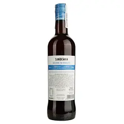 Вино Sandeman Medium Sweet Sherry червоне напівсолодке 15% 0.75 л (15982) - мініатюра 2